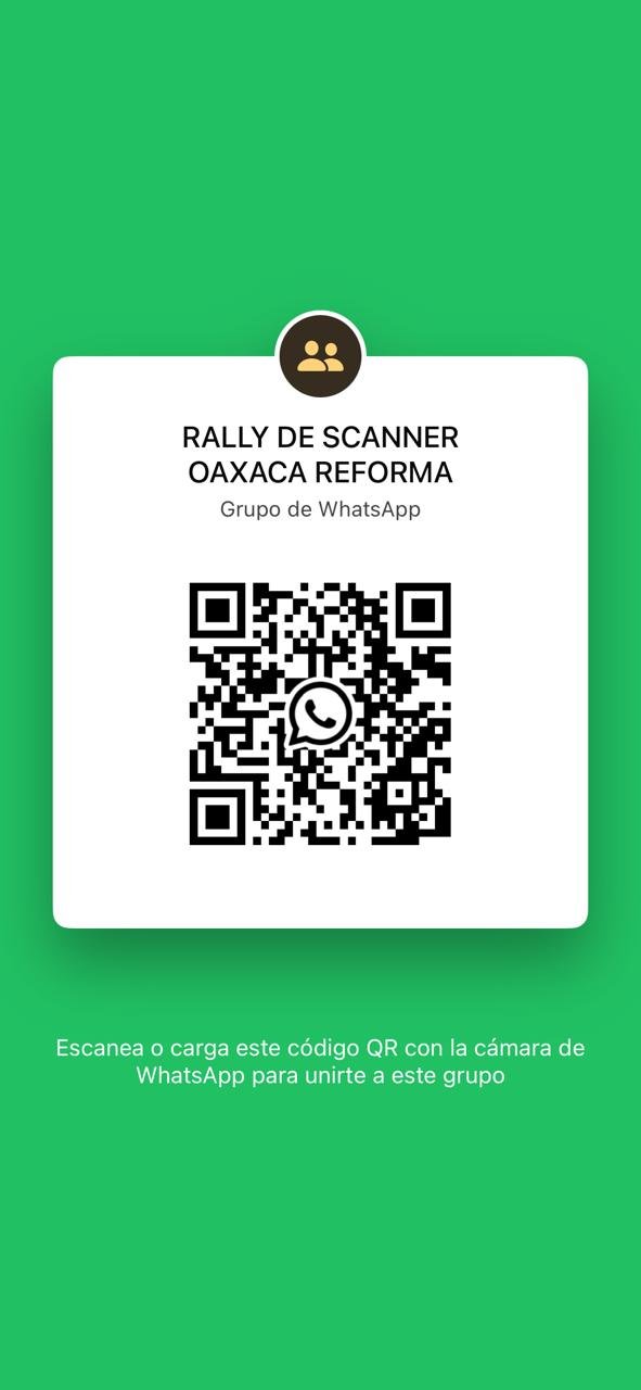 QR escpaner Oaxaca 2 septiembre